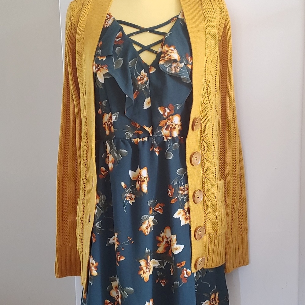 Blu Pepper Sleeveless Dress